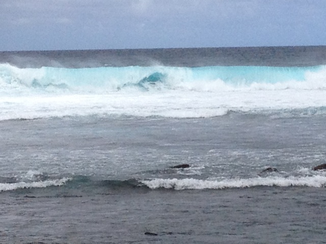 The north shore of Maui is much fiercer than it's mild mannered southern coast. 