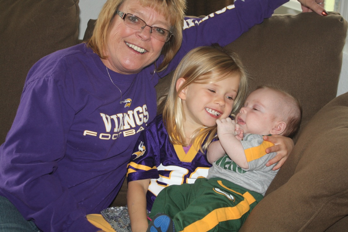 It's game day with Grandma Nancy.