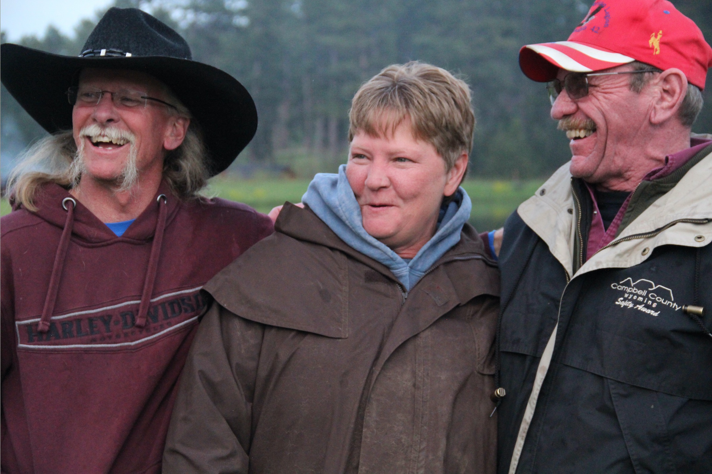 They all seemed to bring their happy faces this year.